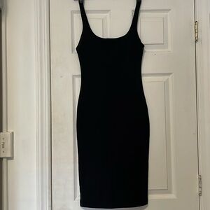 Zara Trafaluc Midi Dress Black - Size S